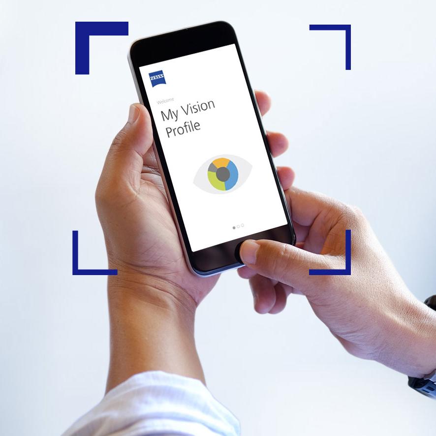 Mein Sehprofil - Erstellen Sie Ihre, mit Ihrem Firmennamen personalisierte, einbettbare Version von ZEISS Mein Sehprofil.