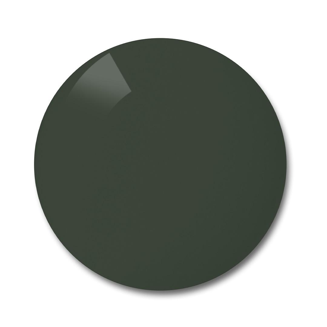 Polarisierende Brillengläser von ZEISS in Pioneer, einer grau-grünen, einfarbigen Tönung.