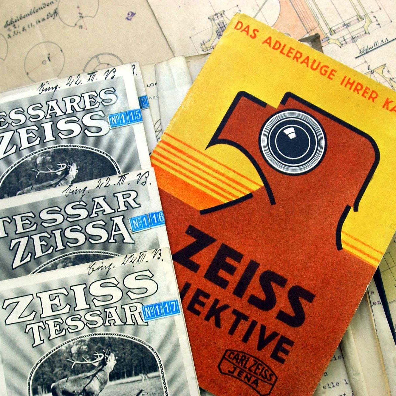 Druckschriften aus dem ZEISS Archiv