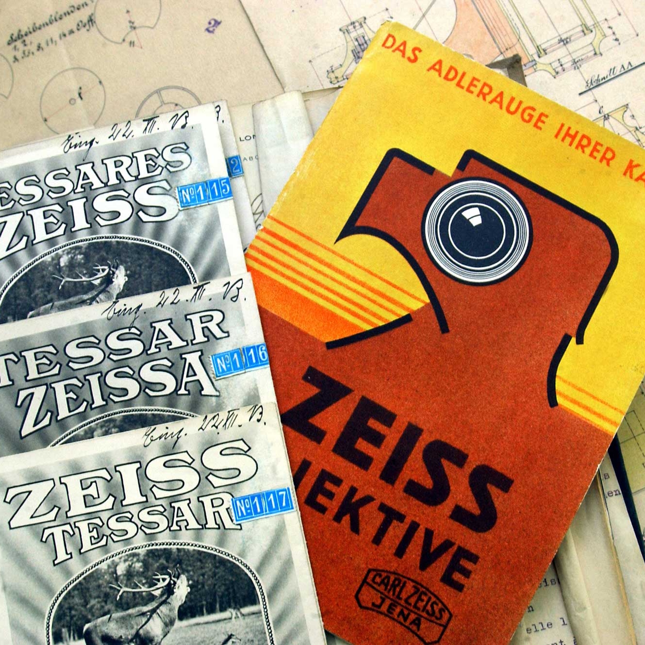 Druckschriften aus dem ZEISS Archiv