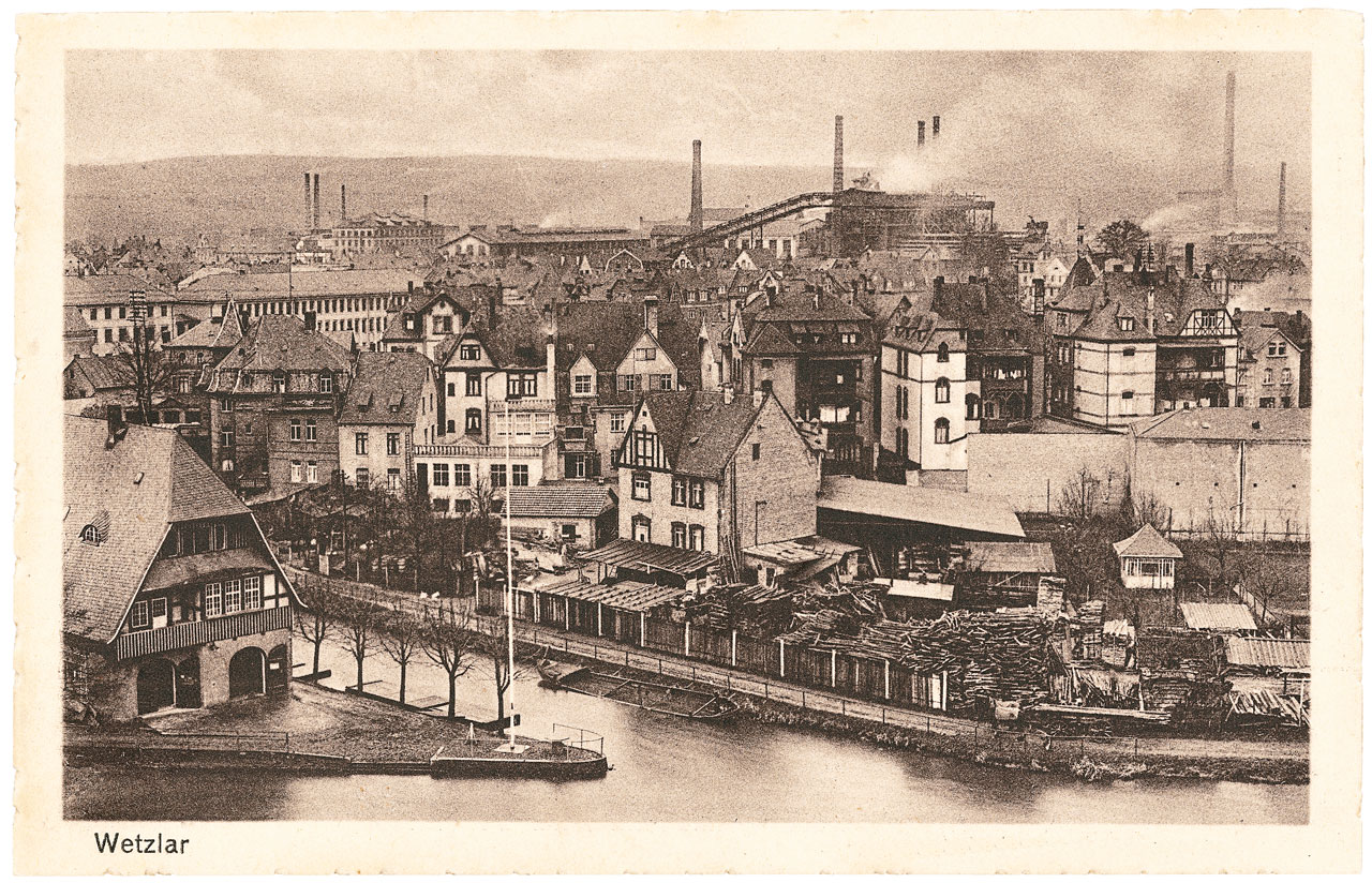 Alte Ansicht von Wetzlar
