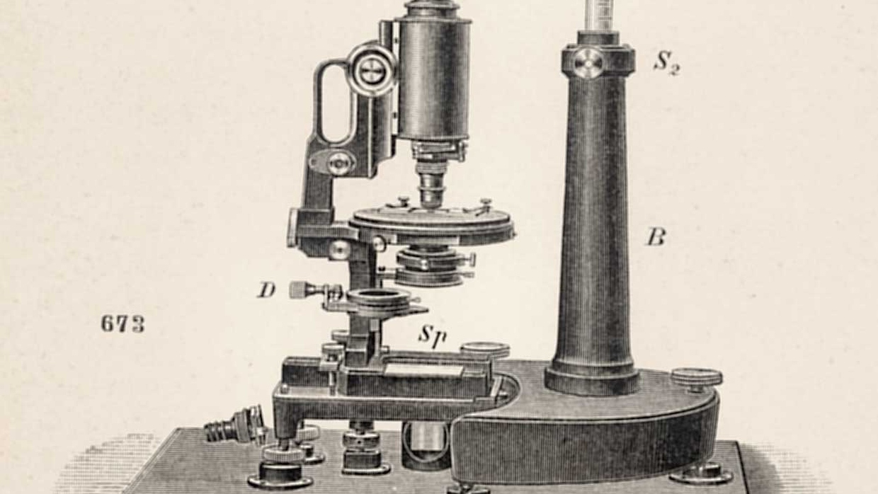 Ultraviolett-Mikroskop von August Köhler und Moritz von Rohr. 
