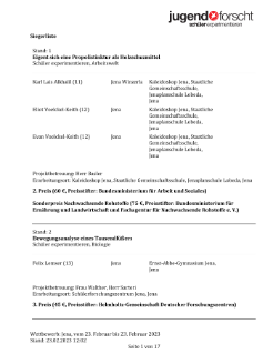 Vorschaubild von Regionalwettbewerb Jena
