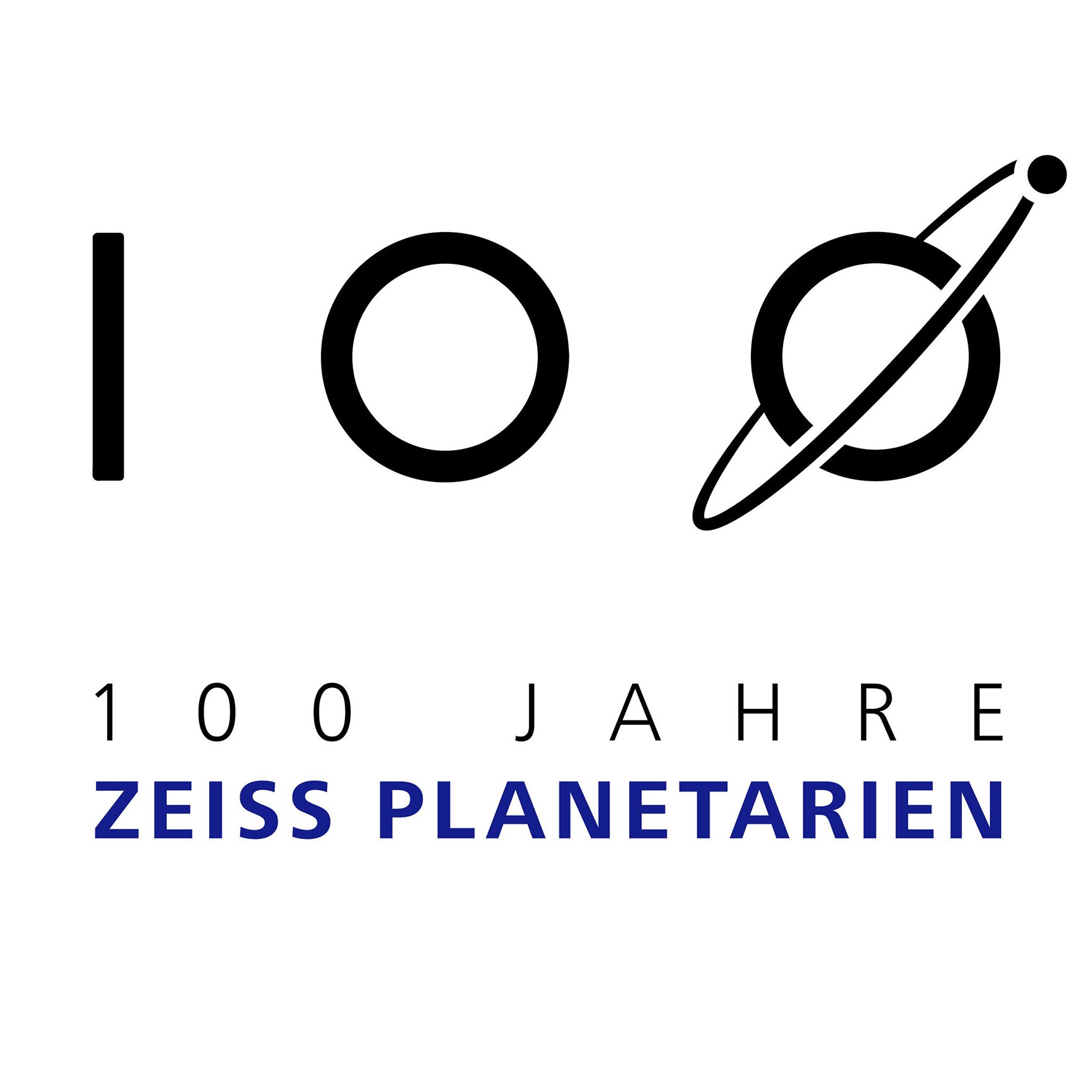 100 Jahre ZEISS Planetarien Signet